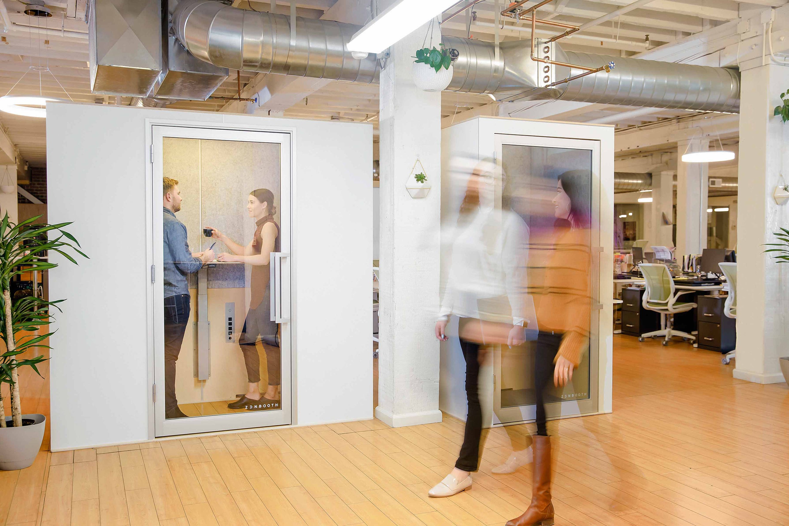 Zenbooth Duo Office Meeting Pod Rush Shipping Available Zenbooth