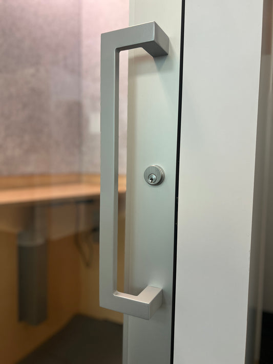 Locking Door Upgrade (per booth)
