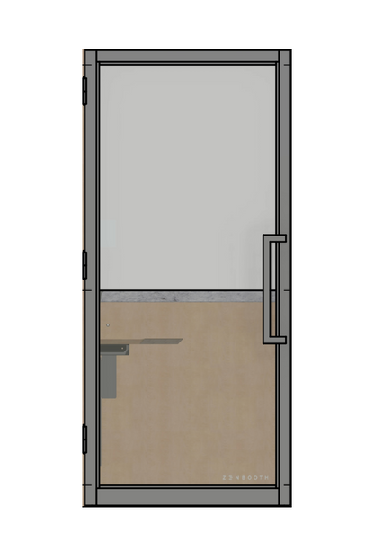Frosted Privacy Film (per booth)