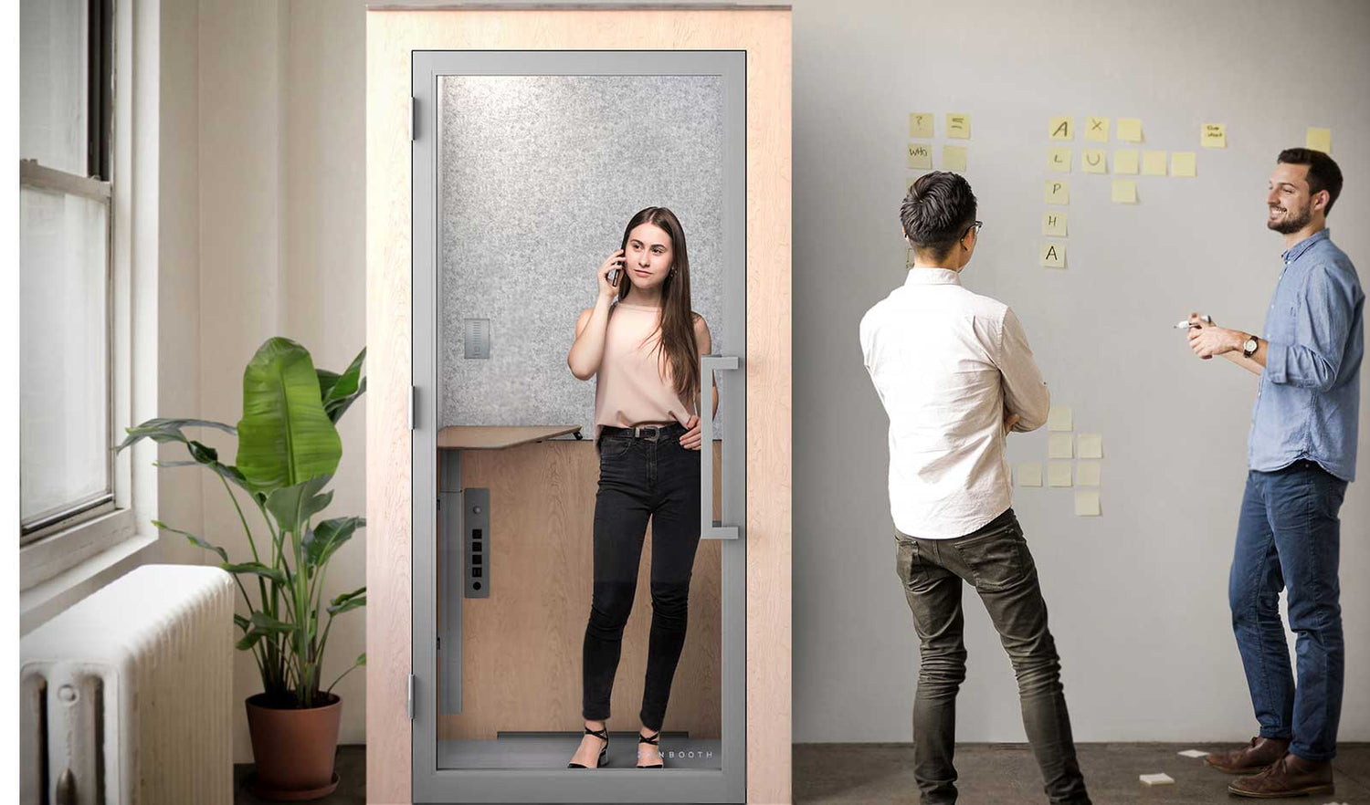 Comfort Booth in Office Environment | Zenbooth Office Phone Booths