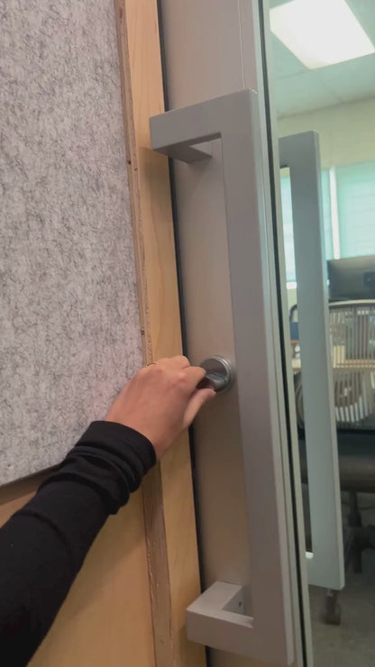 Locking Door Upgrade (per booth)